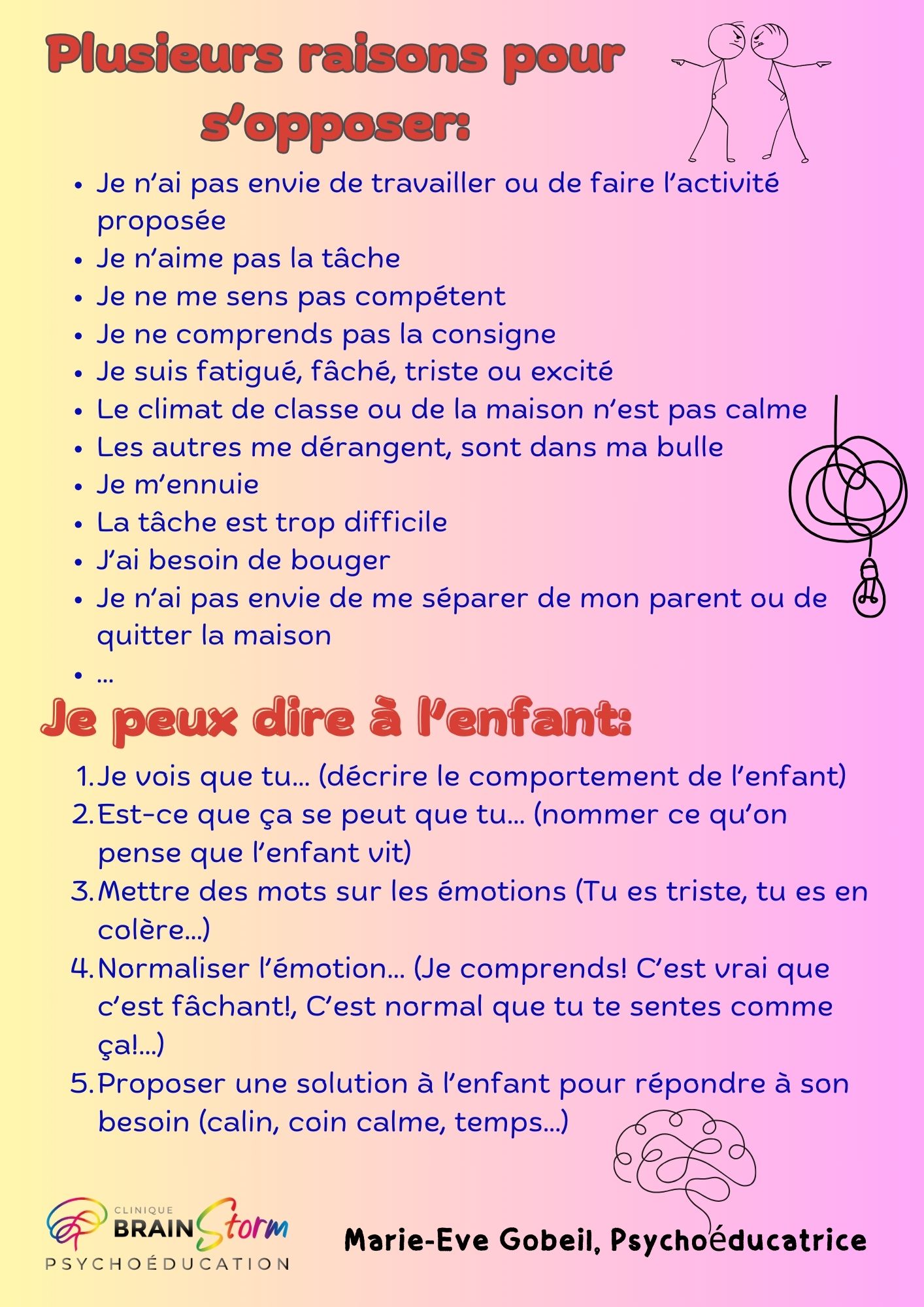 raisons pour s